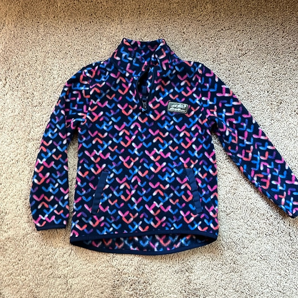 Eddie Bauer Girls (XSmall 5/6) Fleece Top